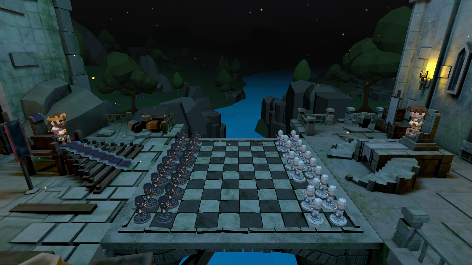 Roblox Chess and Checkers Set 