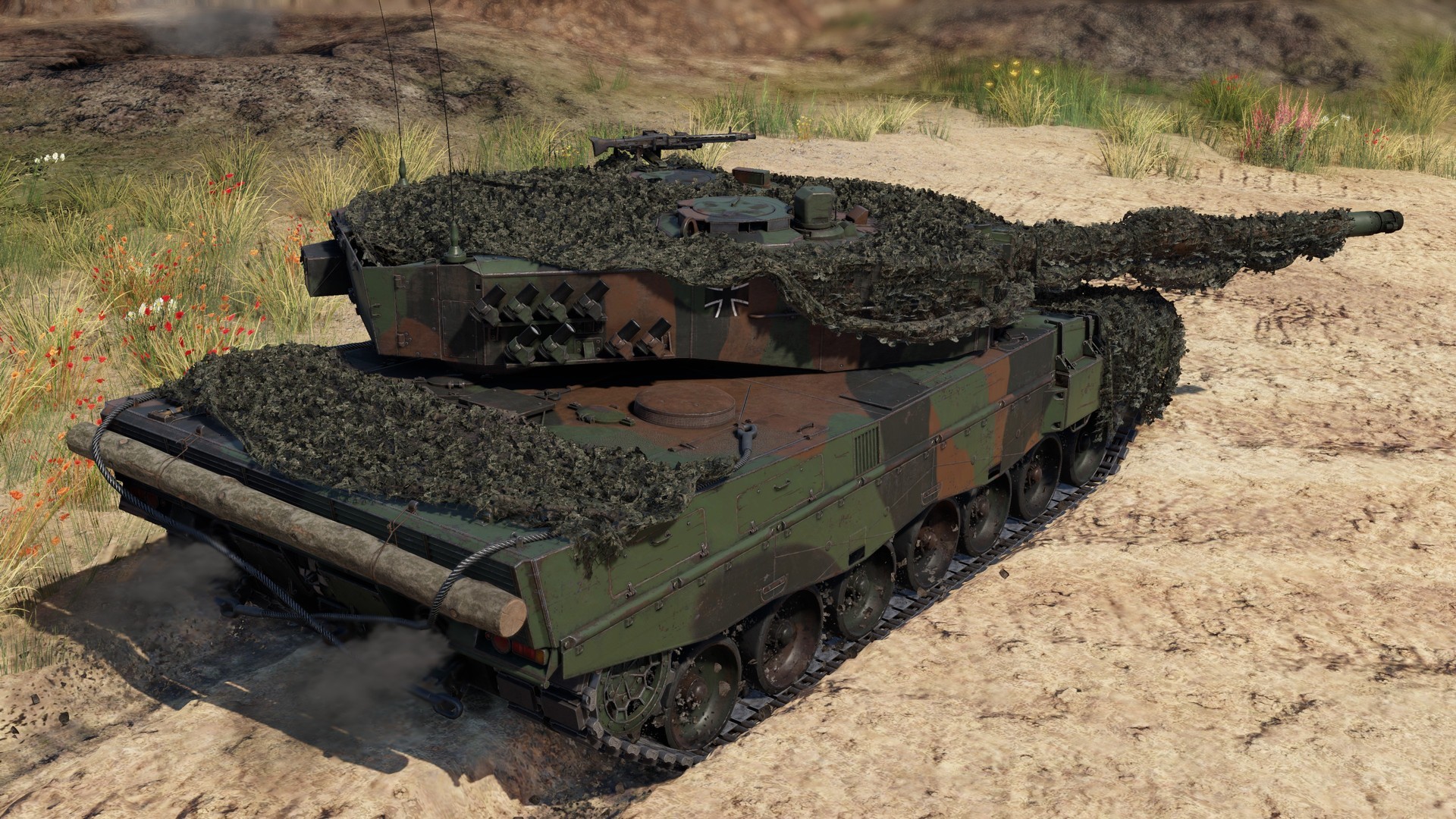 Leopard 2 A4 under camo  A Military Photos & Video Website