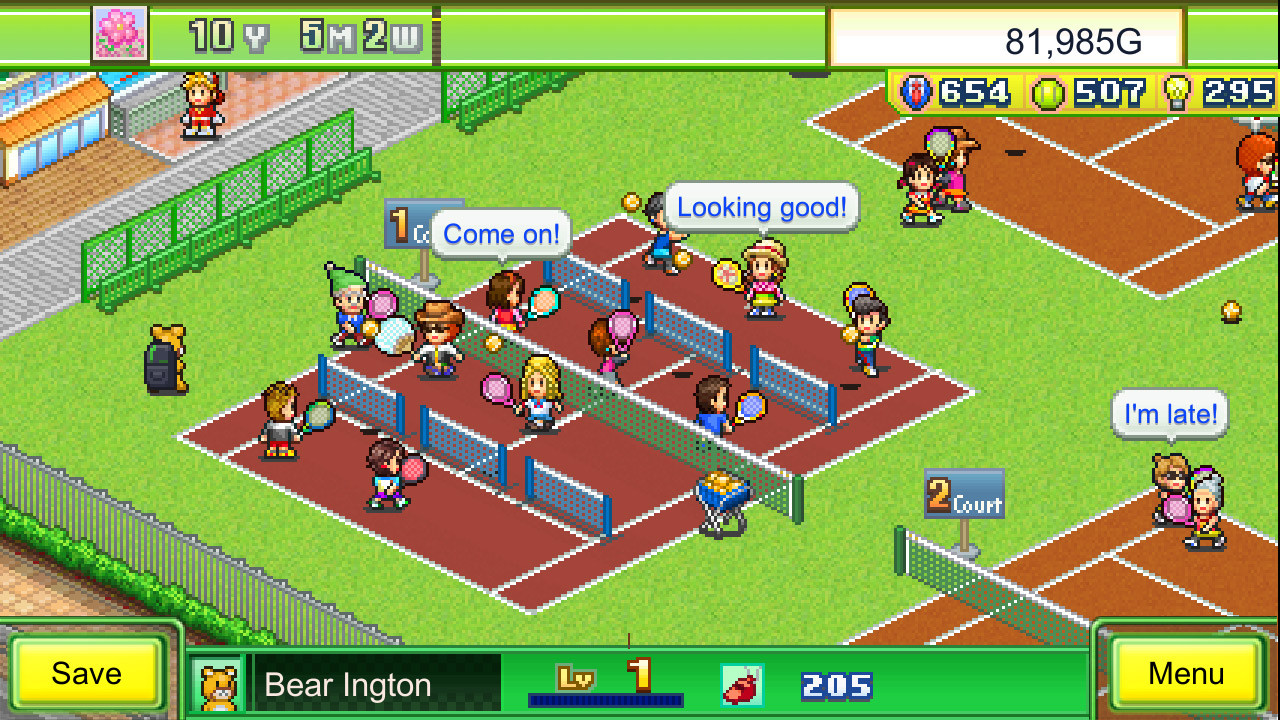 Tennis Club Story screenshot 1