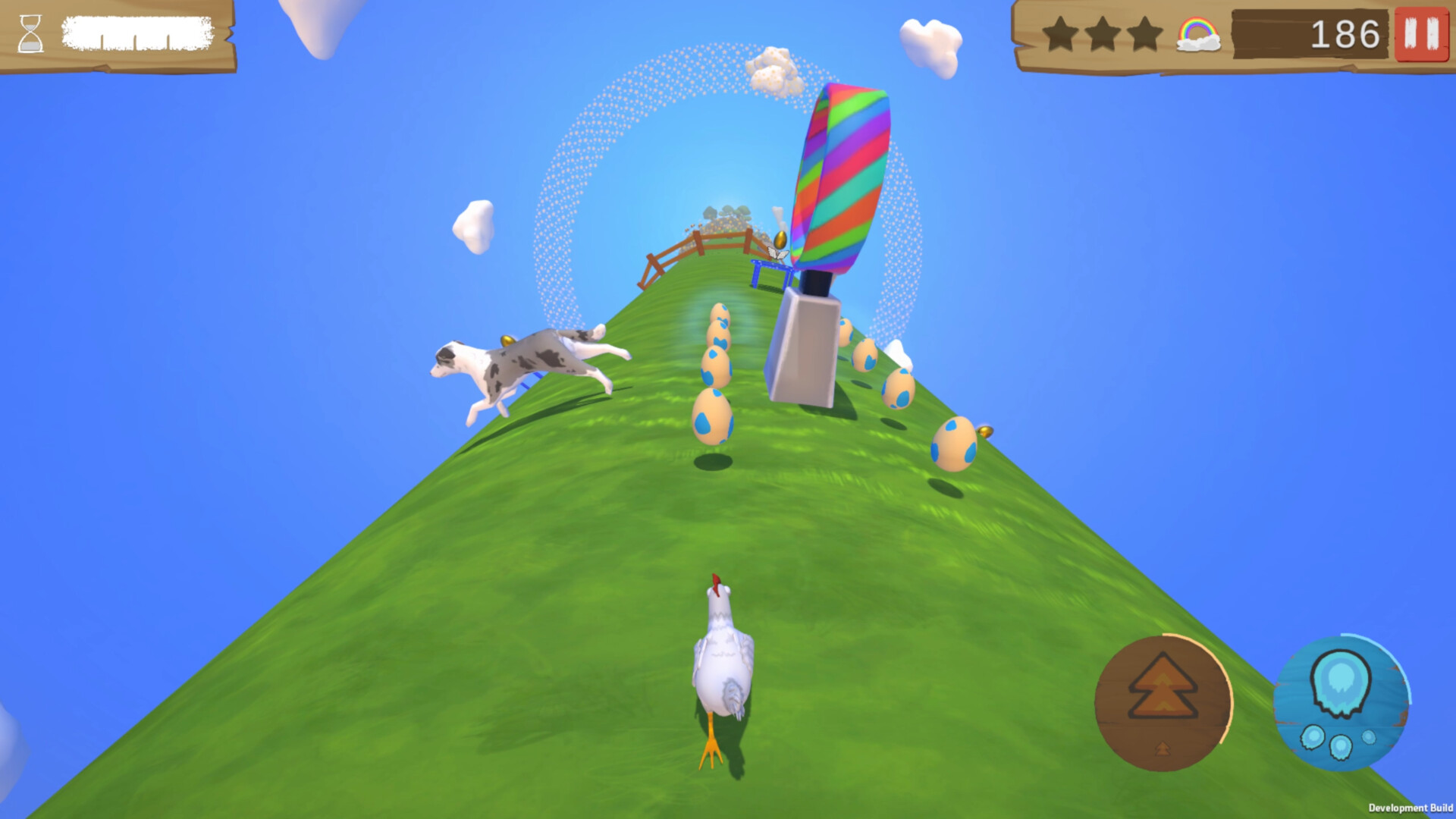 Super BAWK BAWK Chicken screenshot 1