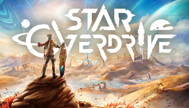 Imagen de la cápsula de "Star Overdrive" que utilizó RoboStreamer para las transmisiones en Steam