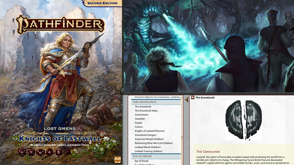 Fantasy Grounds - Pathfinder 2 RPG - Lost Omens: Knights of Lastwall