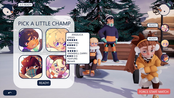 Скриншот из SnowBrawl