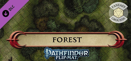 Fantasy Grounds - Pathfinder RPG - Pathfinder Flip-Map - Classic Forest