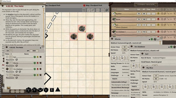 Fantasy Grounds - D&D Adventurers League EB-07 Song of the Sky