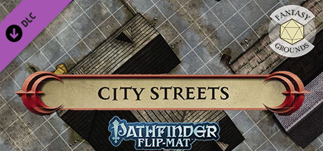 Fantasy Grounds - Pathfinder RPG - Pathfinder Flip-Map - Classic City Streets