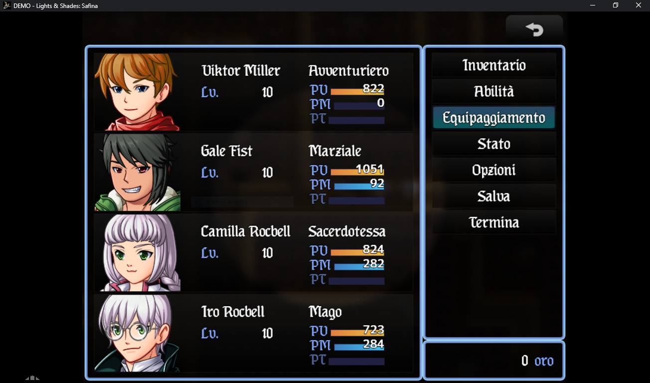 Lights e Shades: Safìna Demo #5