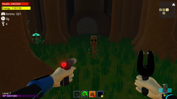 Artifacts of Eyru game for Linux 1