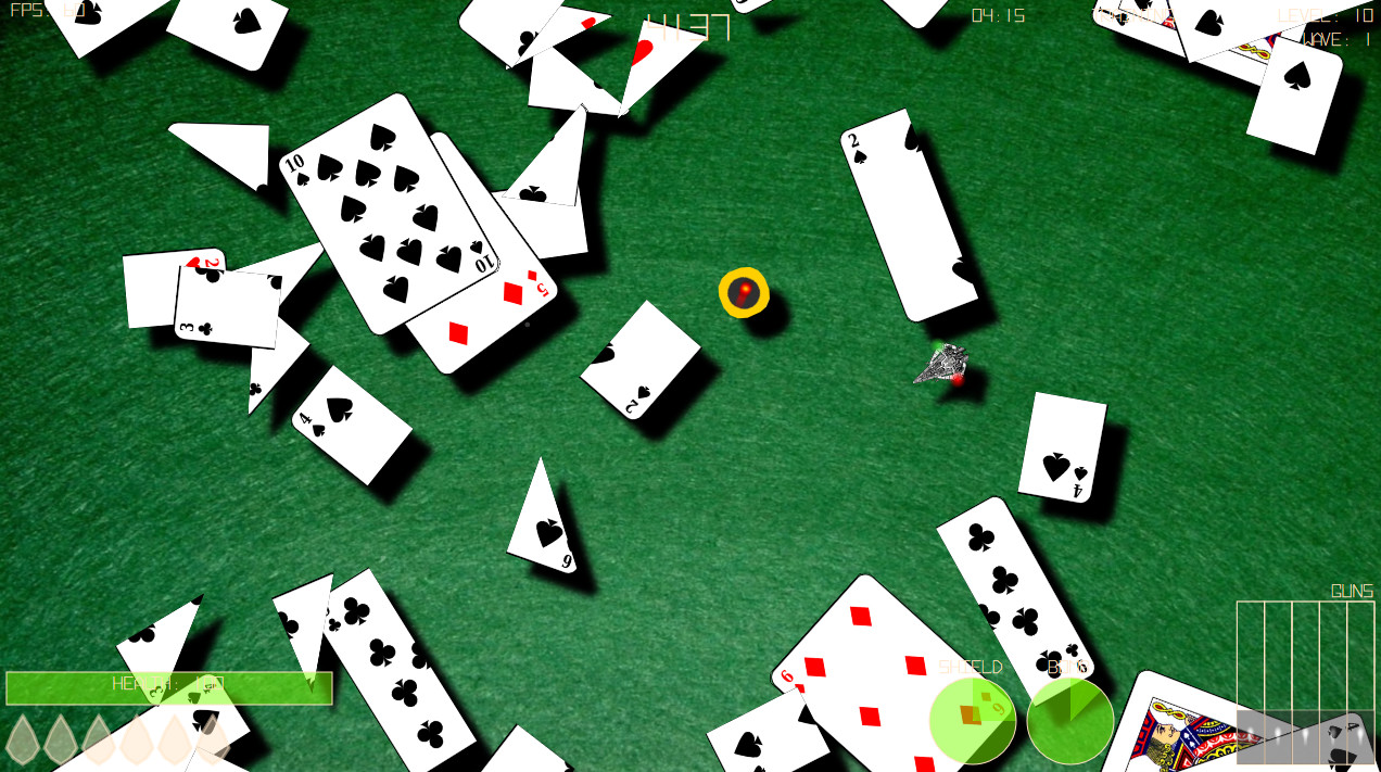 Asteroids screenshot 1