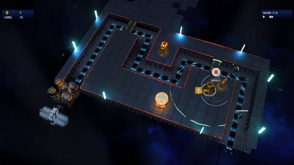 Скриншот из Space gold rush TD