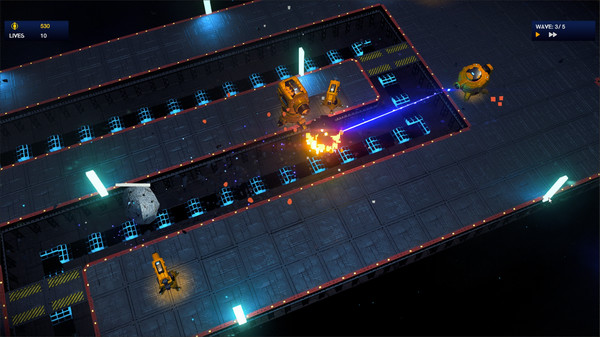 Скриншот из Space gold rush TD