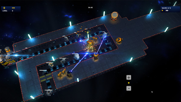 Скриншот из Space gold rush TD