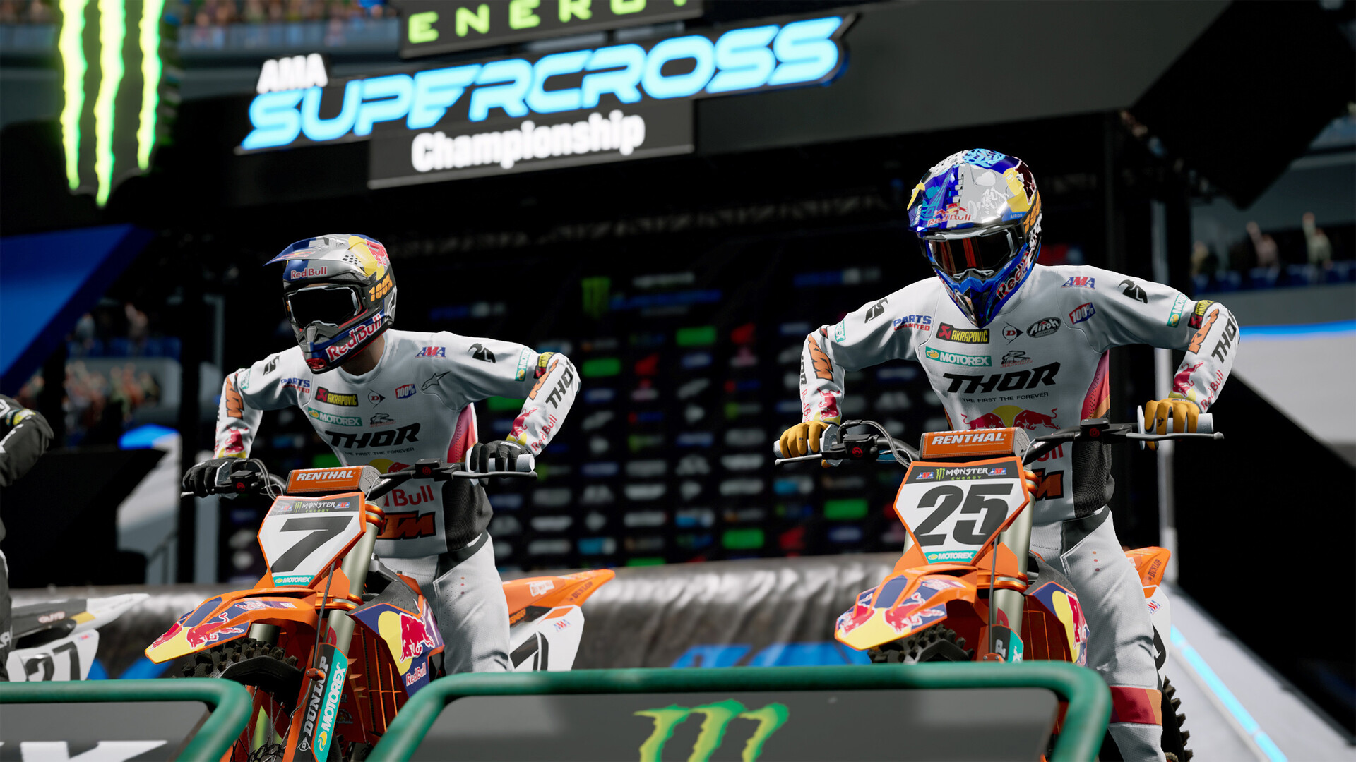 Monster Energy Supercross 6 é bom game de corrida de motos