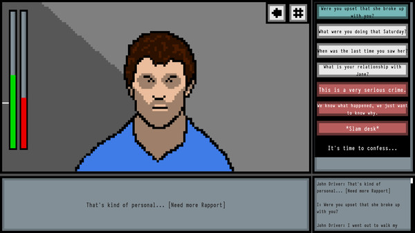 Скриншот из Interrogation Simulator