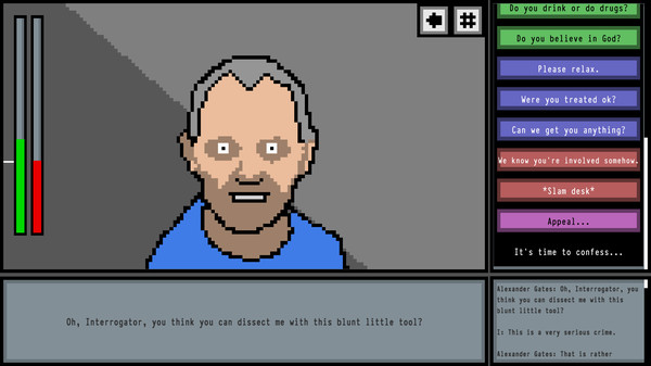 Скриншот из Interrogation Simulator