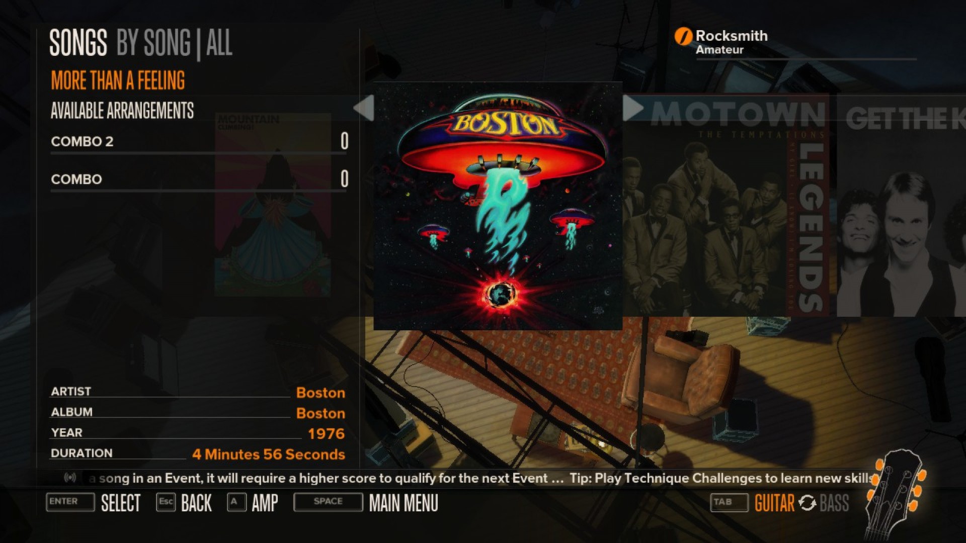 Скидка на Rocksmith. Boston. More Than a Feeling