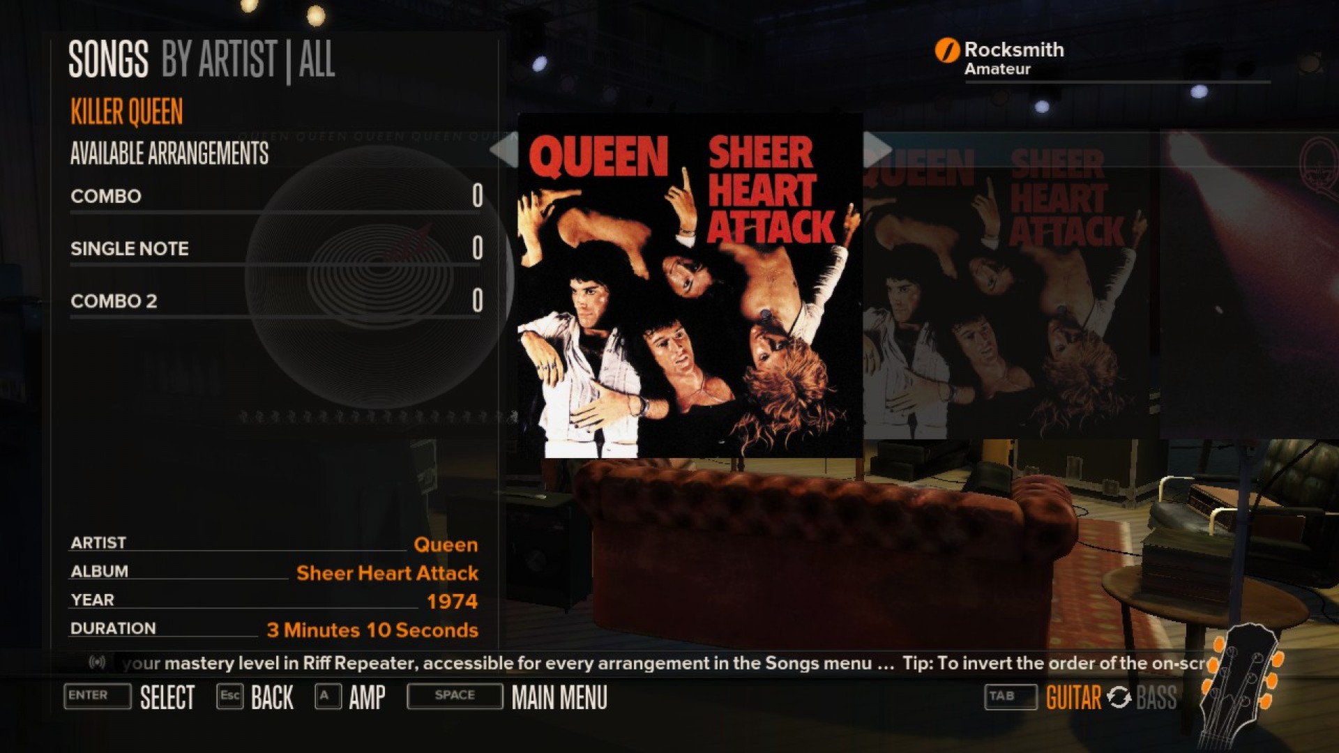 Rocksmith - Queen - Killer Queen Featured Screenshot #1