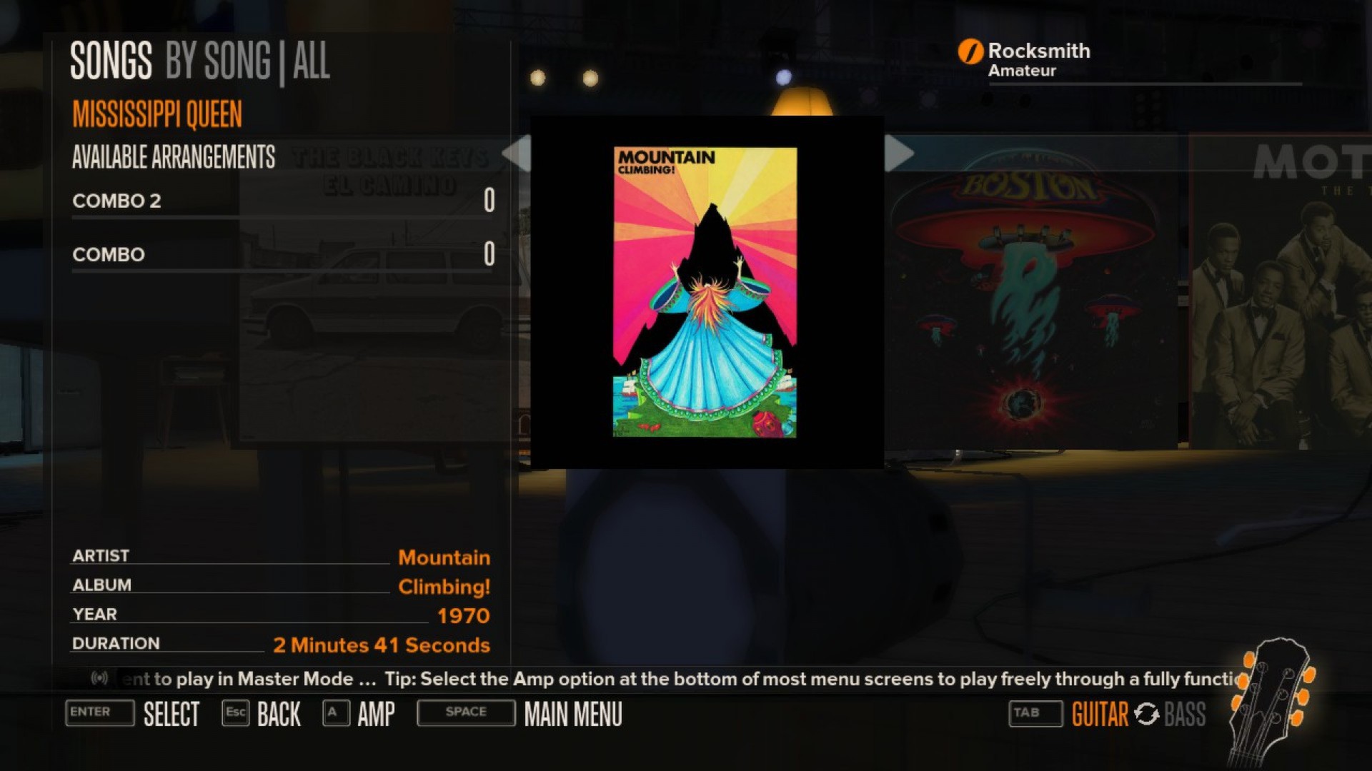 Rocksmith - Mountain - Mississippi Queen Featured Screenshot #1