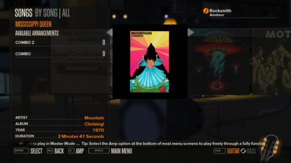 Rocksmith - Mountain - Mississippi Queen for steam