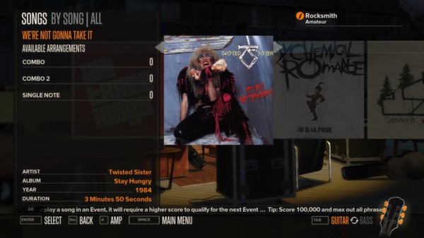 Rocksmith - Twisted Sister - We're Not Gonna Take It for steam Rocksmith - Twisted Sister - We're Not Gonna Take It for steam