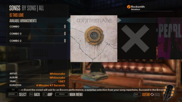 Rocksmith - Whitesnake - Is This Love for steam