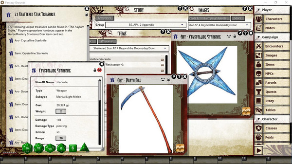 Fantasy Grounds - Pathfinder RPG - Shattered Star AP 4: Beyond the Doomsday Door