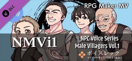 RPG Maker MV - NPC Male Villagers Vol.1