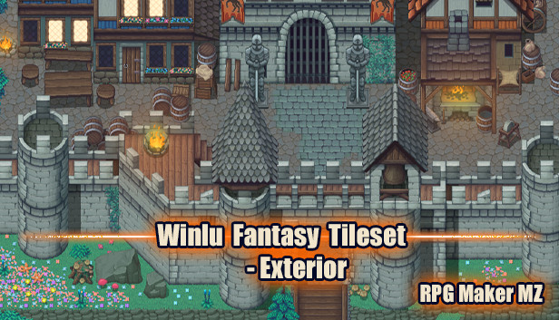 Steam：RPG Maker MZ - Winlu Fantasy Tileset - Exterior