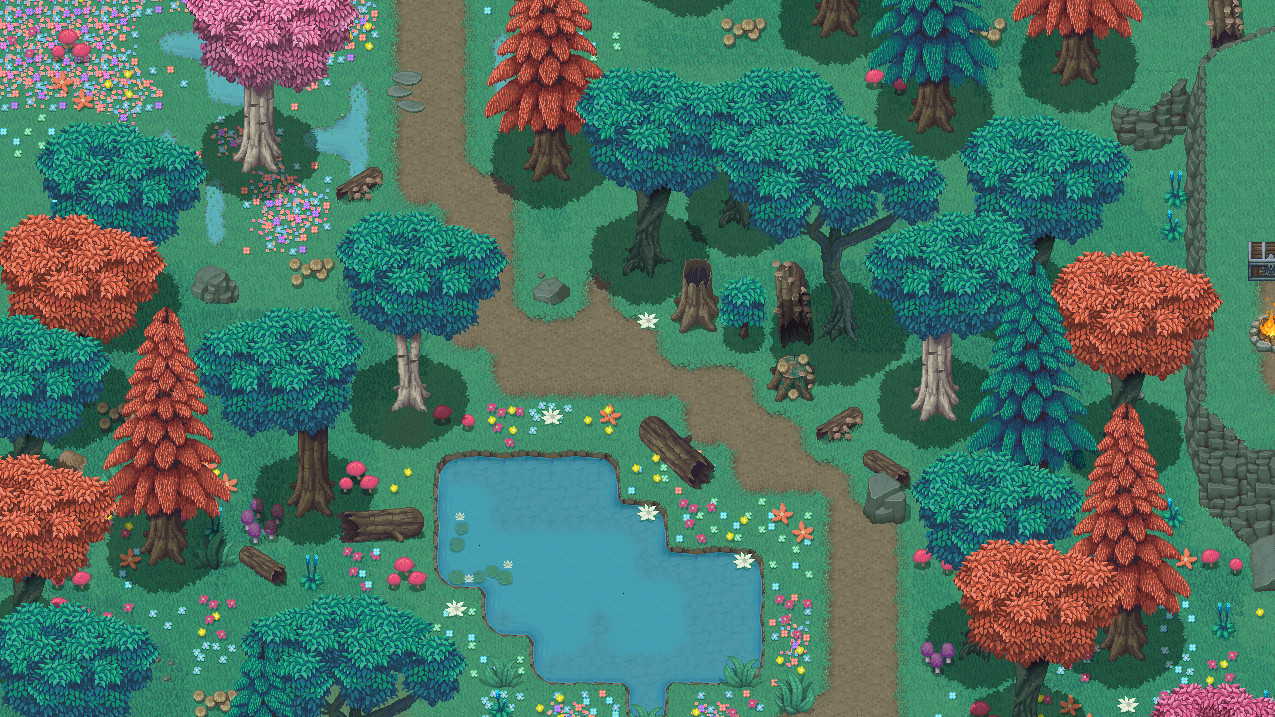 RPG Maker MZ - Winlu Fantasy Tileset - Exterior screenshot screenshot 6