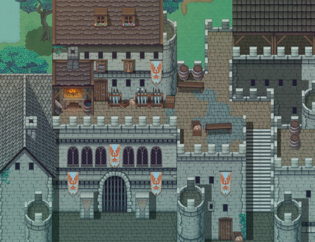 RPG Maker MZ - Winlu Fantasy Tileset - Exterior screenshot screenshot 9