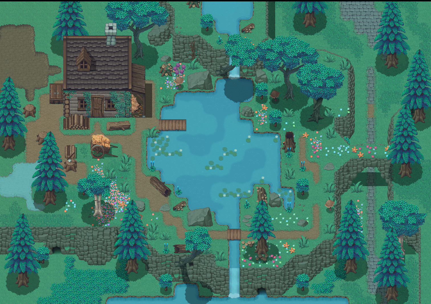RPG Maker MZ - Winlu Fantasy Tileset - Exterior #9