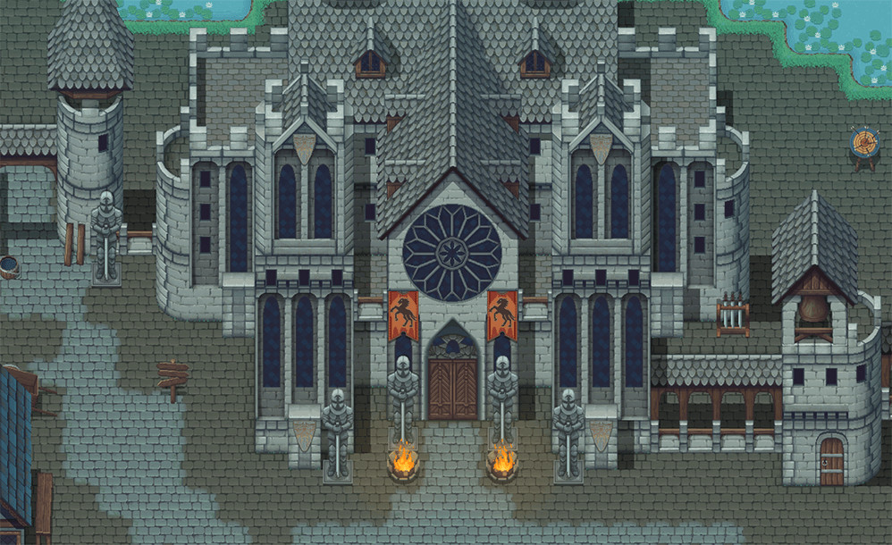 RPG Maker MZ - Winlu Fantasy Tileset - Exterior screenshot screenshot 1
