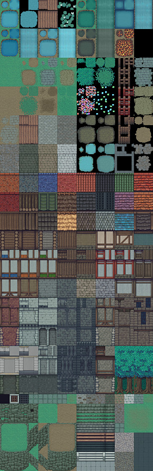 RPG Maker MZ - Winlu Fantasy Tileset - Exterior screenshot screenshot 3