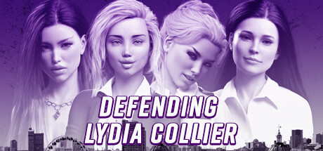 Steam header art for Defending Lydia Collier