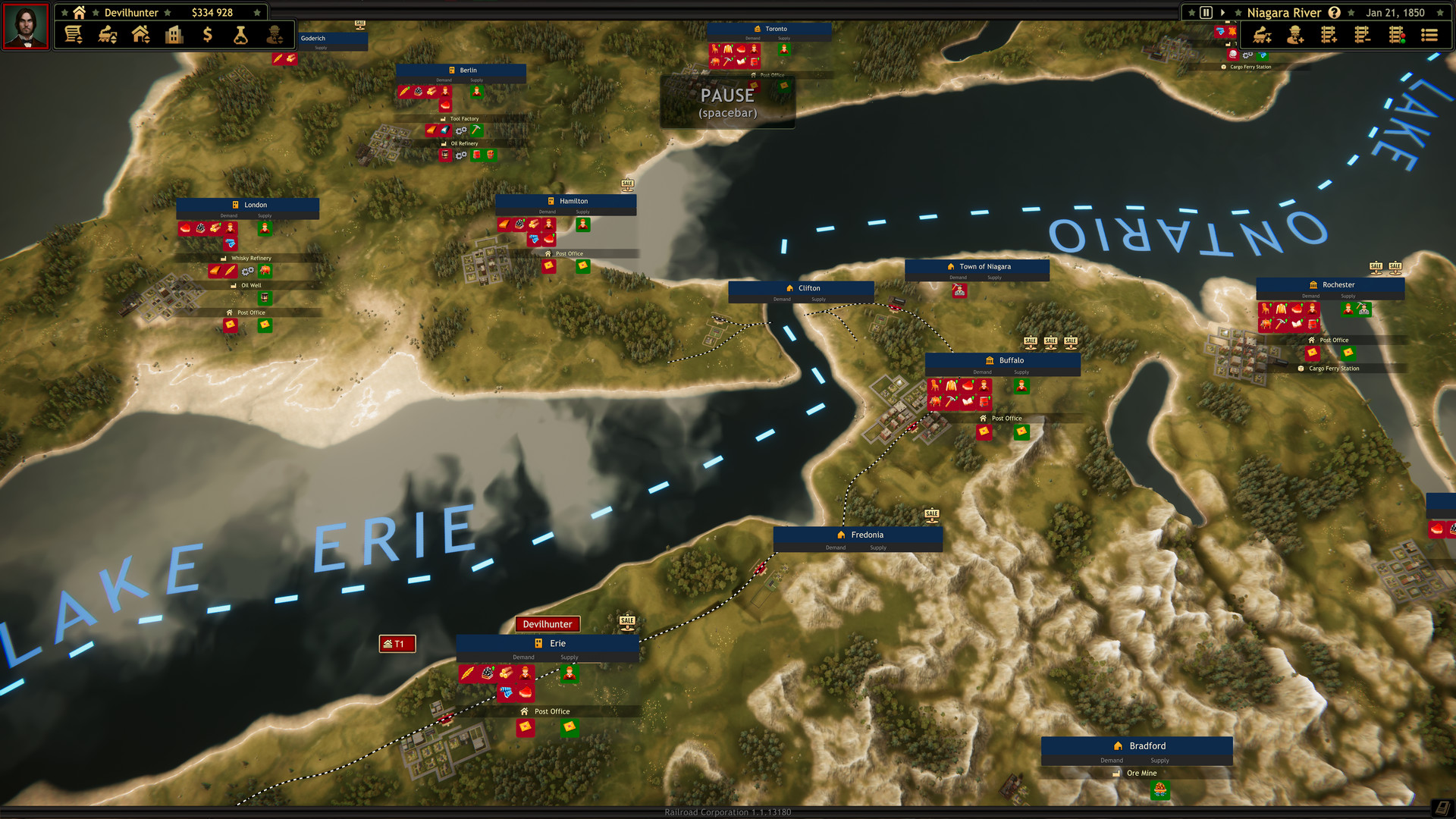 Railroad Corporation - Niagara River DLC screenshot screenshot 4