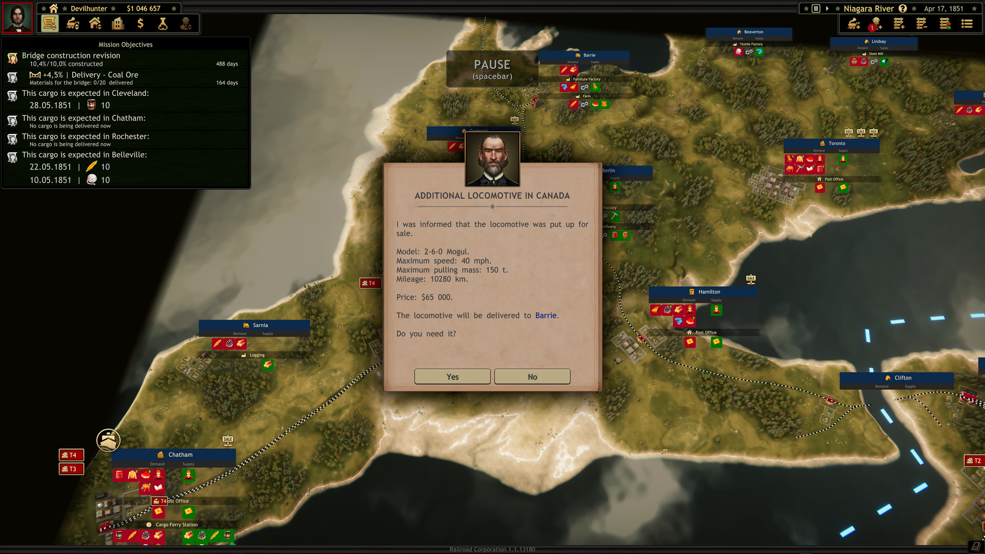 Railroad Corporation - Niagara River DLC #2