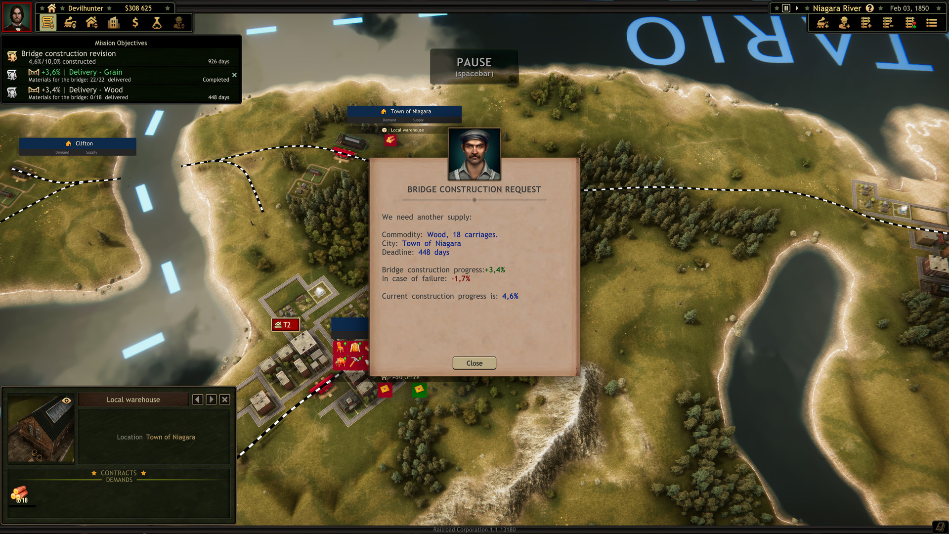 Railroad Corporation - Niagara River DLC screenshot screenshot 3