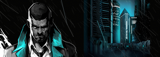 PRESENTATION - Neon Blood 1 gif personajes nologo | RPG Jeuxvidéo