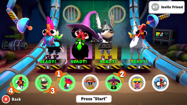 Chickenoidz Super Pre-Party game for Linux 1