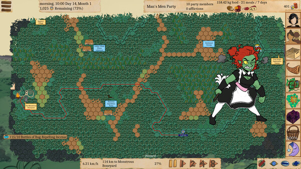 The Exile of Aphrodisia (2023) game for Linux 1