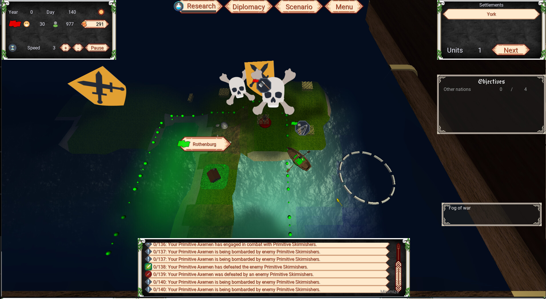 Time and Time again - a Strategy game PC gameplay screenshot 5 of 5