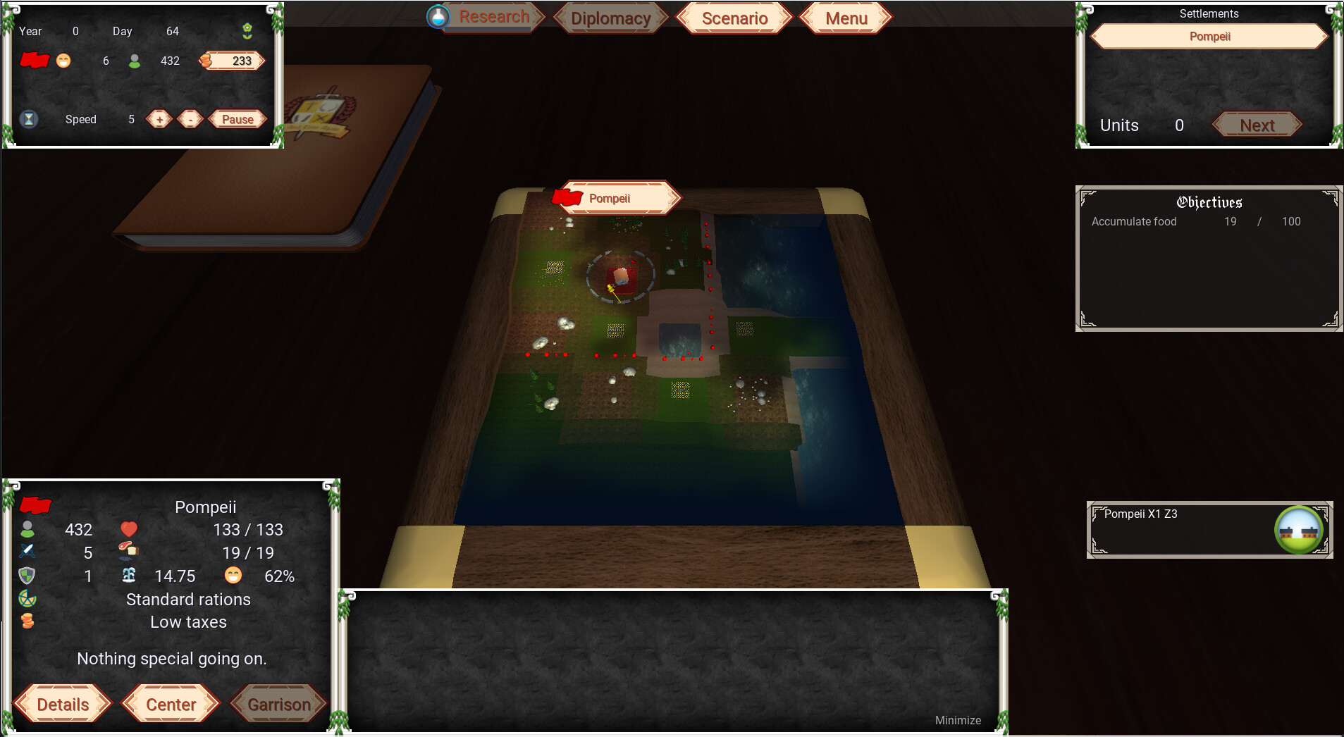 Time and Time again - a Strategy game #0