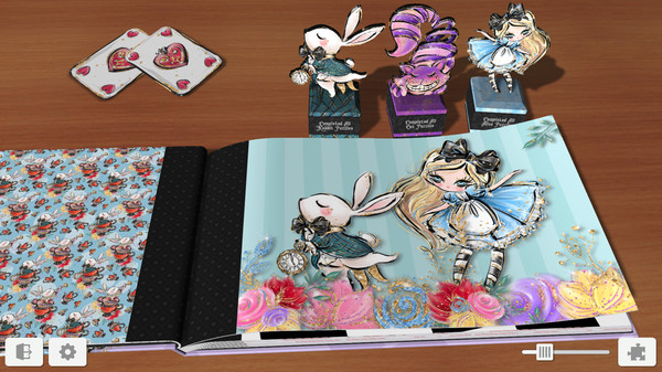 Скриншот из Alice in Wonderland Jigsaw Puzzle