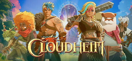 Steam header art for Cloudheim