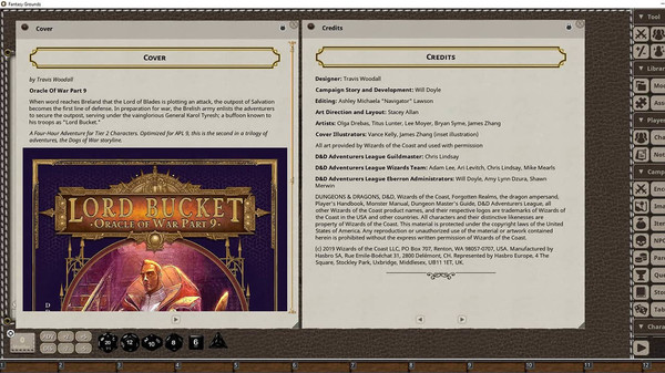 Fantasy Grounds - D&D Adventurers League EB-09 Lord Bucket