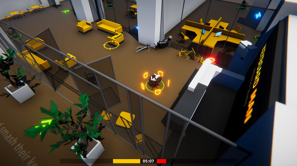 Keyboard Warrior game for Linux 1