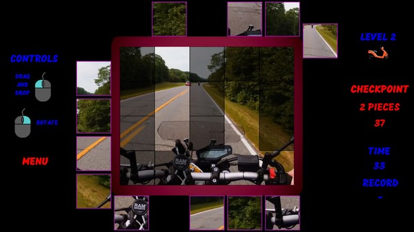 Скриншот из Motorbike Video Puzzle