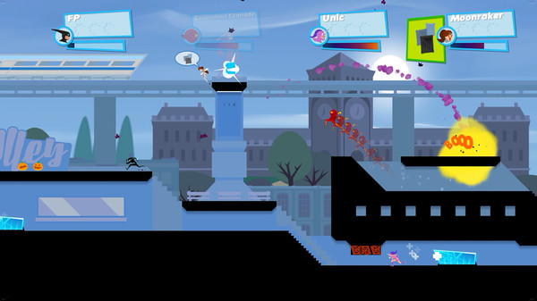 Screenshot of SpeedRunners