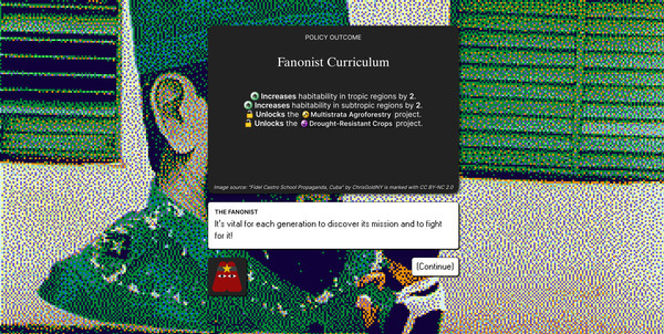 Screenshot of Half-Earth Socialism