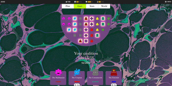 Screenshot of Half-Earth Socialism